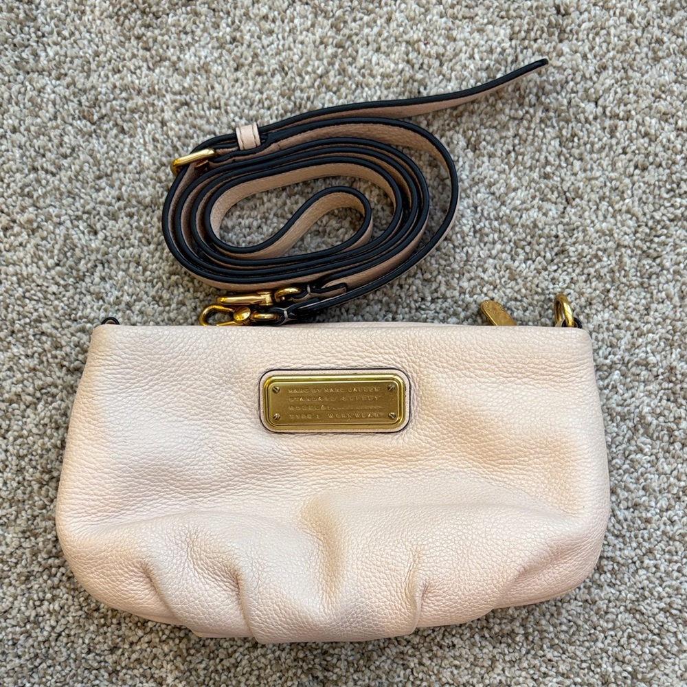 Marc Jacobs  Crossbody Bag with Gold Accents